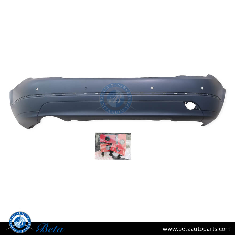 Rear Bumper with PDC with 1 Muffler Avandgard for Mercedes C-Class W204 2008-2010 models, Part Number 2048801340 Rear Bumper with PDC with 1 Muffler Avandgard for Mercedes C-Class W204 2008-2010 models, Part Number 2048801340
